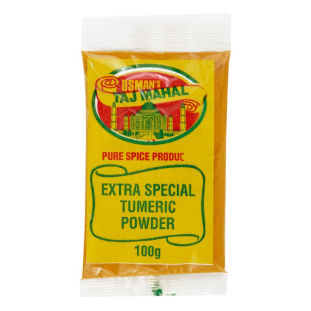 Osman S Taj Mahal Extra Special Turmeric Powder 100gr Superb Hyper