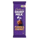 Cadbury Slab Cashew And Coconut 80gr