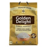 Golden Delight Extra Long Grain 100% Premium Sella Basmati Rice 5kg