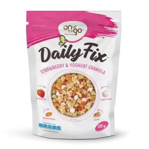 On The Go Daily Fix Muesli Strawberry And Yoghurt Granola 350g