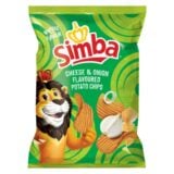 Simba Potato Chips Cheese And Onion 120gr
