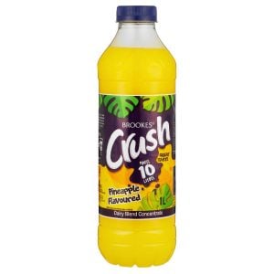 Brookes Crush Dairy Blend Concentrate Pineapple 1lt
