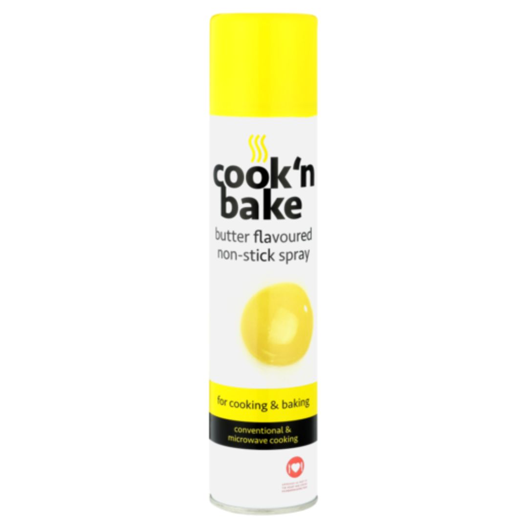 Cook ‘N Bake Non Stick Spray Butter 300ml Superb Hyper