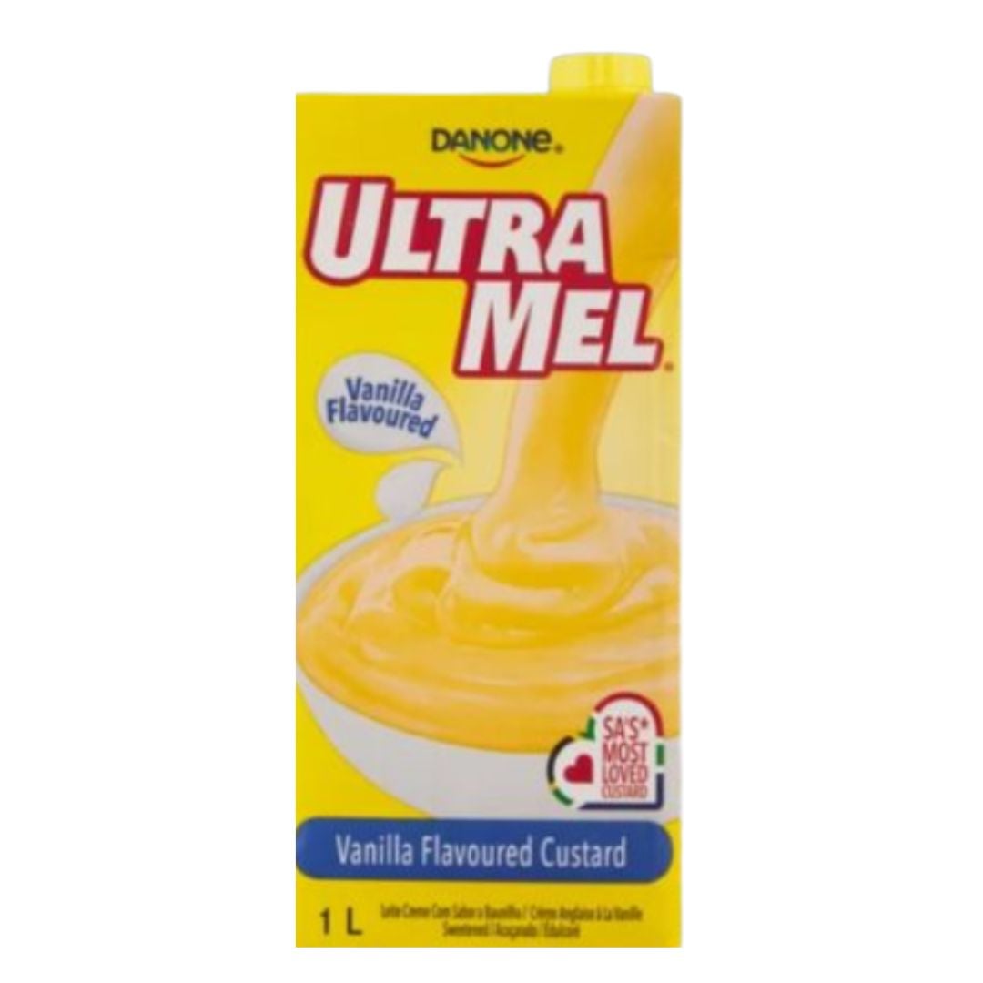 Danone Ultramel Custard Vanilla 1lt