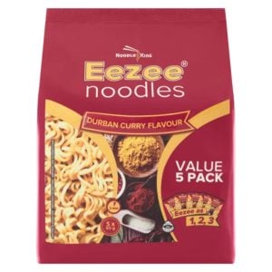 Eezee Noodles Multipack Durban Curry Flavour 5s