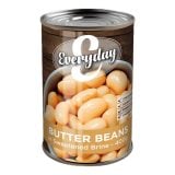 Everyday Butter Beans In Sweetened Brine 400gr
