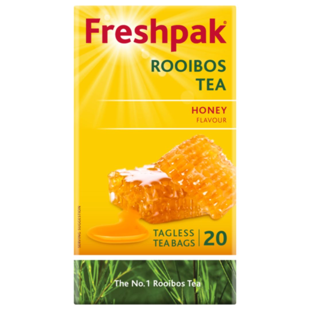 Freshpak Rooibos Tea Honey Tagless Teabags 20s Superb Hyper