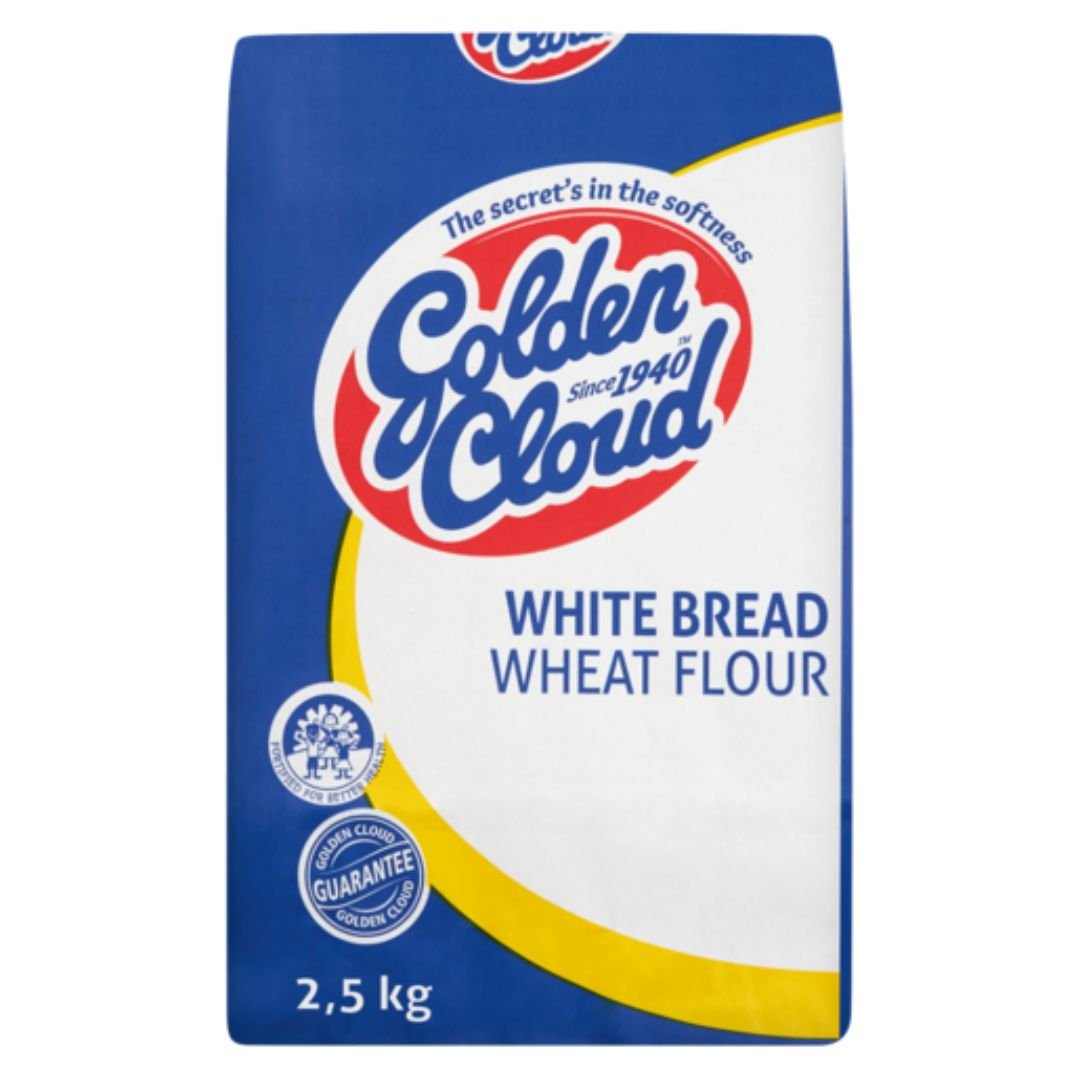 Golden Cloud White Bread Wheat Flour 2.5kg – Superb Hyper