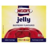 Moir's Jelly Raspberry Flavour 80gr