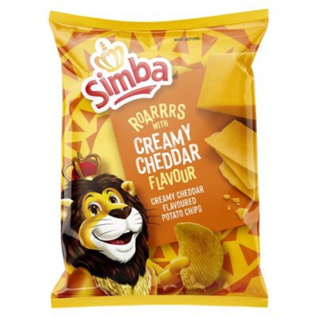 Simba Creamy Cheddar Potato Chips 36gr Superb Hyper Simba Creamy Cheddar Potato Chips 36gr Superb Hyper