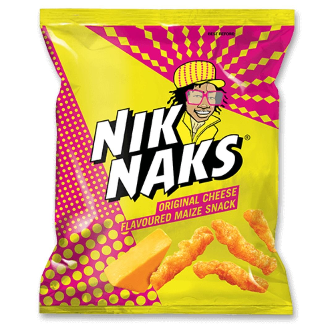 Simba Nik Naks Maize Snack Original Cheese Flavour 135g – Superb Hyper