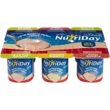 Nutriday Smooth Mixed Fruit, Pineapple And Mango Yoghurt 6x100gr