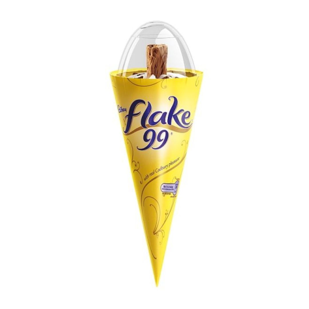 Dairymaid Flake 99 Ice Cream Cone 1x125ml Superb Hyper