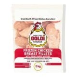 Goldi IQF Frozen Chicken Breast Fillet With Brine-Based Mixture 2kg