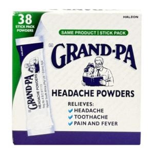 Grandpa Headache Stick Pack Powders 38s