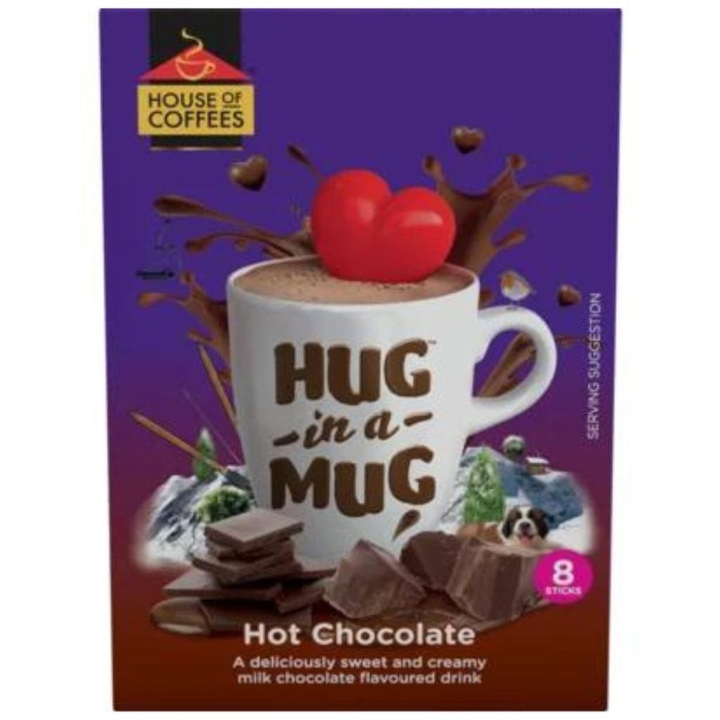 Hug In A Mug Hot Chocolate Cappuccino 8x24gr - Superb Hyper