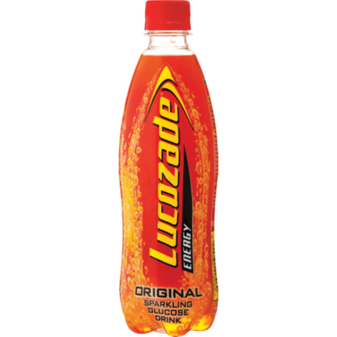 Lucozade Sparkling Original Glucose Drink 500ml Superb Hyper