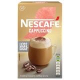 Nescafe Gold Cappuccino Reduced Sugar 10s