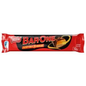 Nestle Bar One Large Chocolate 52gr