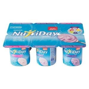 Nutriday Smooth Berry Medley Yoghurt 6x100gr