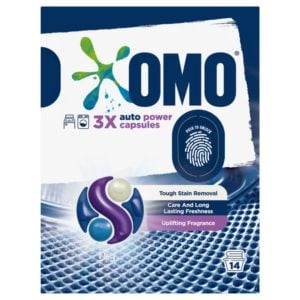 Omo Auto 3X Power Capsules 294ml