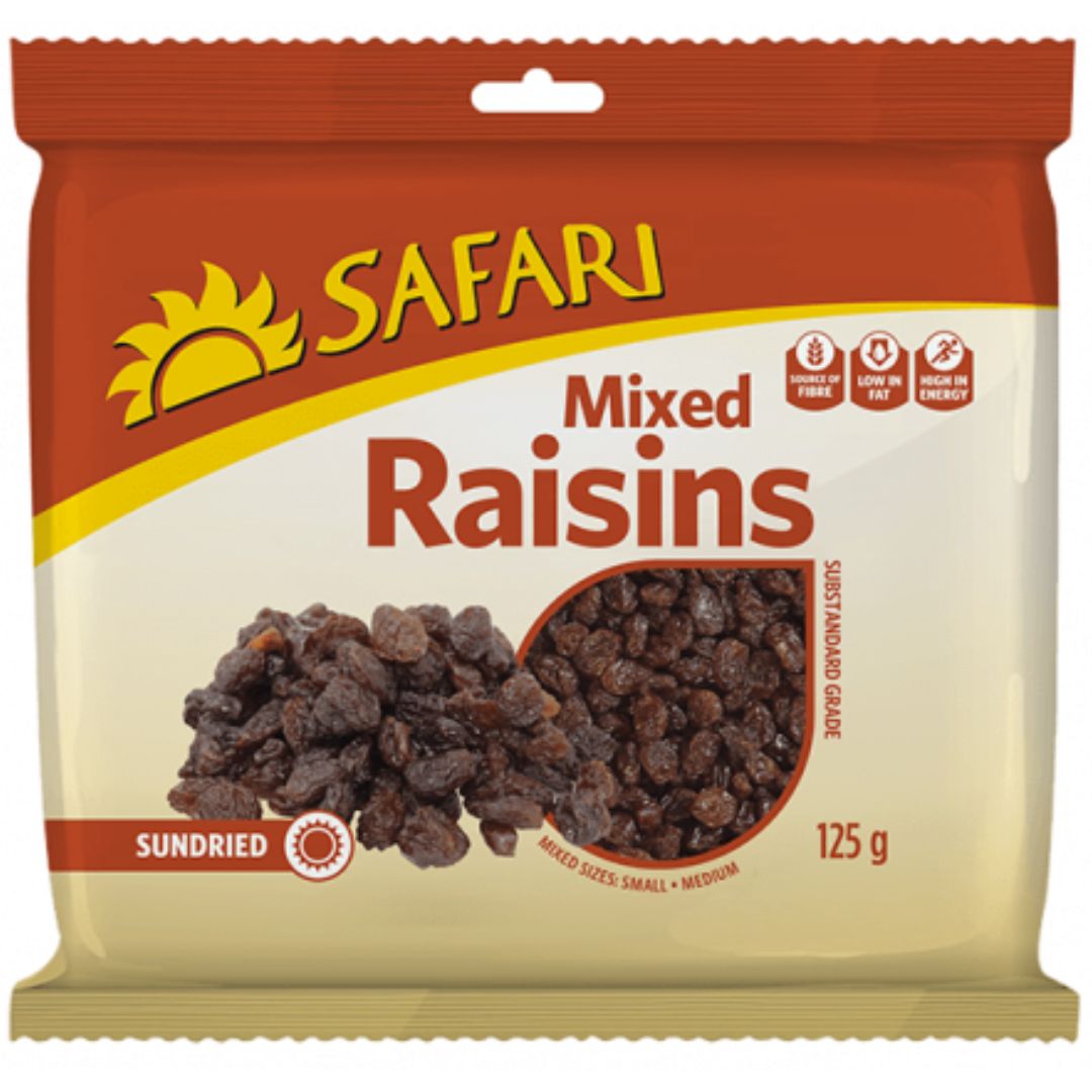 safari mixed raisins