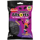 Maynards All Sorts Liquorice Mini Twist 75gr