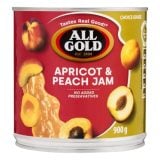 All Gold Apricot And Peach Jam 900gr
