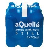 Aquelle Natural Spring Still Water 6x500ml
