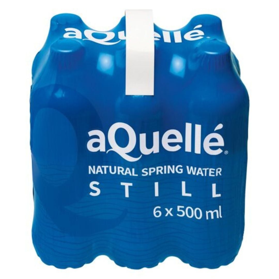 Aquelle Natural Spring Still Water 6x500ml