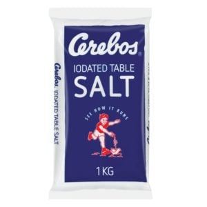 Cerebos Iodated Table Fine Salt 1kg