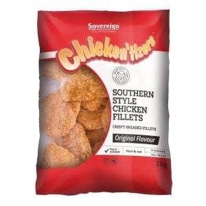 Chicken Tizer Burger Breast Fillet Original 2kg