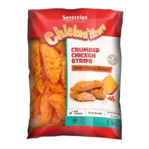 Chicken Tizer Cheesy Chilli Strips 1kg