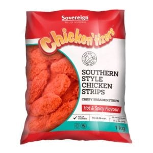Chicken Tizer Hot And Spicy Strips 1kg