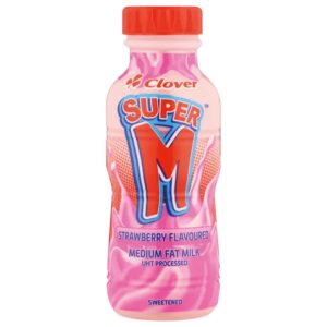 Clover Super M Strawberry Flavour 300ml
