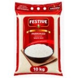 Festive Medium Grain White Parboiled Rice 10kg