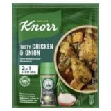 Knorr Tasty Chicken And Onion With Robertson's Rosemary 2 In 1 Stew Mix 45gr