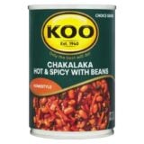 Koo Chakalaka Hot And Spicy With Bean 410gr