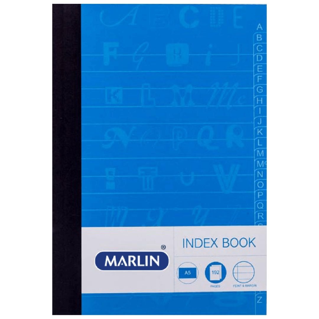 Marlin Index Book A5 192 Page - Superb Hyper