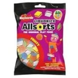 Maynards Allsorts Fruity Flavoured Liquorice 75gr