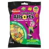 Maynards Liquorice Allsorts Tutti Fruity Liquorice 150gr