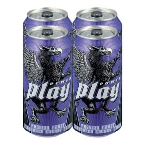 Power Play Energy Drink Passion Fruit 4x440ml