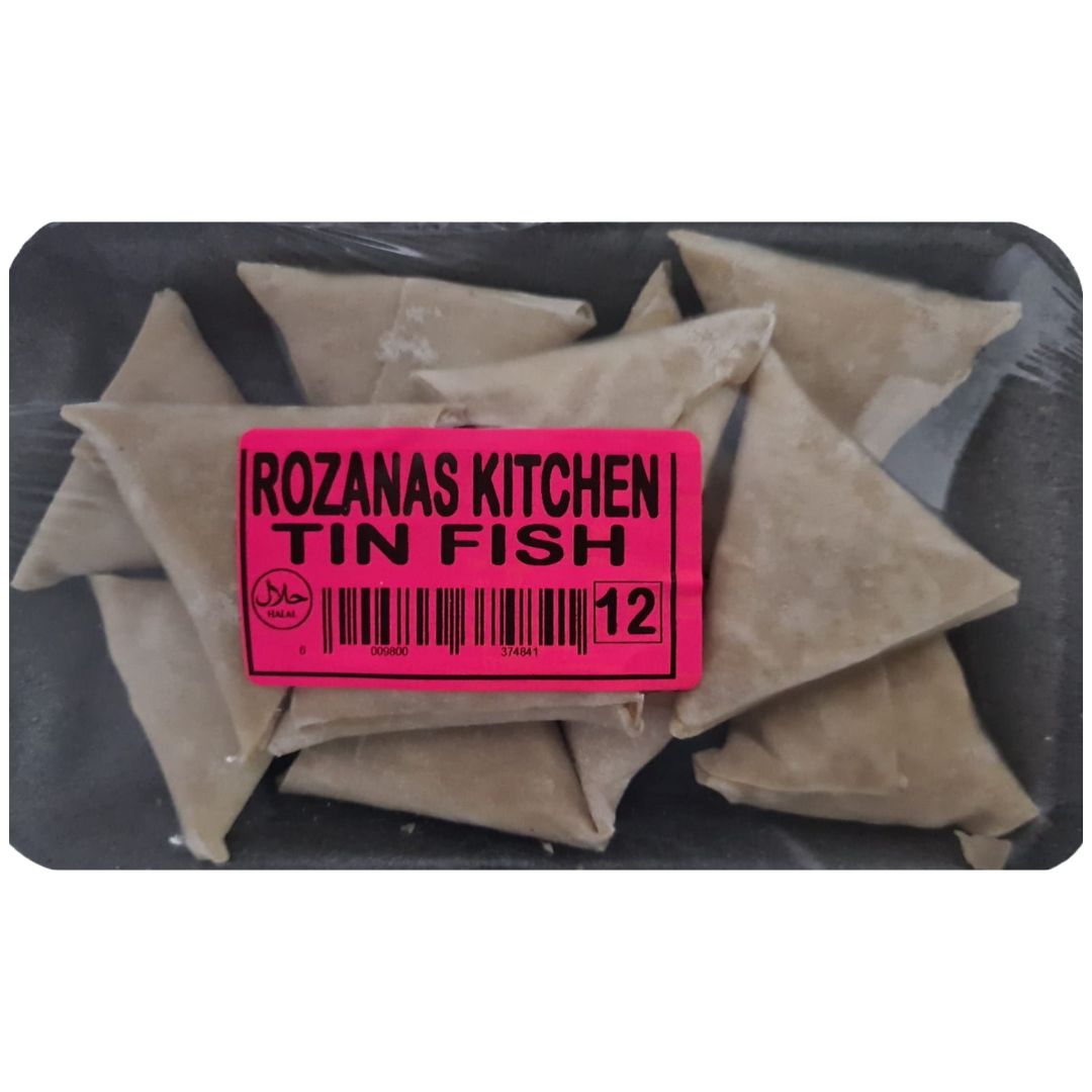 Rozanas Samoosa Tin Fish 12s Superb Hyper