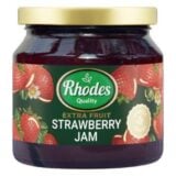 Rhodes Strawberry Jam Glass 340gr