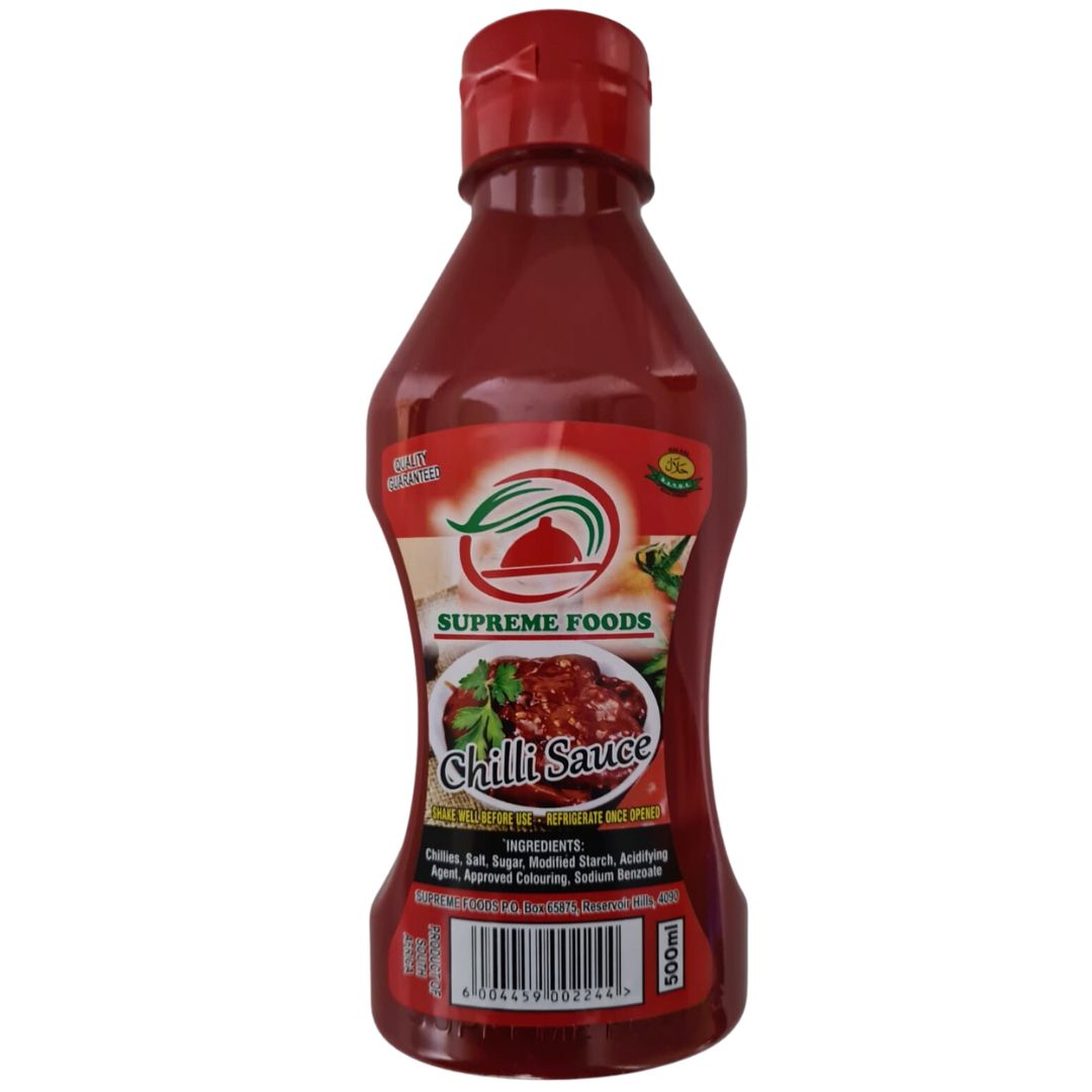 Supreme Foods Chilli Sauce 500ml Superb Hyper