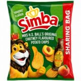 Simba Potato Chips Mrs Balls Chutney Flavour 180gr
