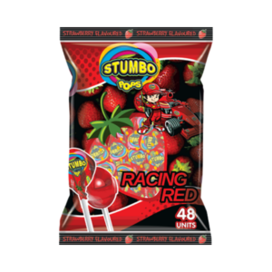 Stumbo Lollies Strawberry 48s