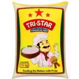 Tri-Star Parboiled Rice 10kg