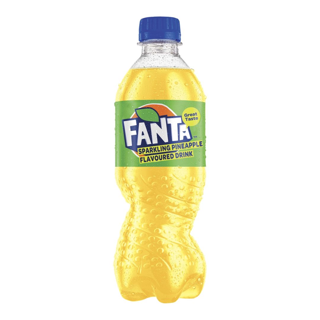 Fanta Pineapple Soft Drink Buddy Bottle 440ml Superb Hyper