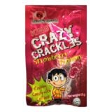 King Candy Crazy Crackles Strawberry Flavour 15gr